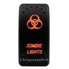 Оранжевый Светодиодный светильник-Автомобильный лодочный фургон морской кулисный переключатель-лазерный съемный-зомби светильник-для Carling ARB NARVA 4X4-водонепроницаемый