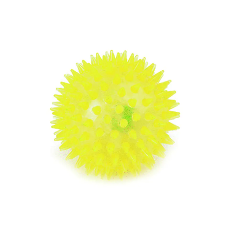 

Soft Rubber Luminous Sounded Elastic Bite Chew Toys Dog Cat wing Ball Puppy Playing Elastic Ball Pet Supplies
