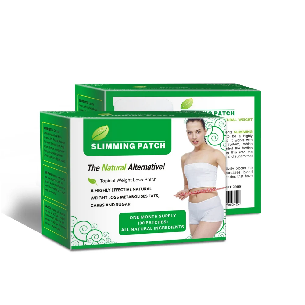 

4 boxes=120pcs/lot Hot Sell Body Magnetic Slimming Belly Fat Burning Patch Weight Losing Slim Fast Product
