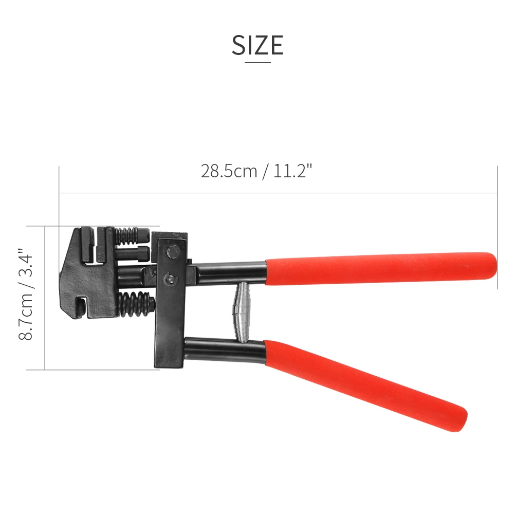 

2 In 1 Panel Flanging Plier Crimp Tool Flexible Jaw 5mm Punch For Punching Holes Spot Welding Operations Woodworking Hand Tools