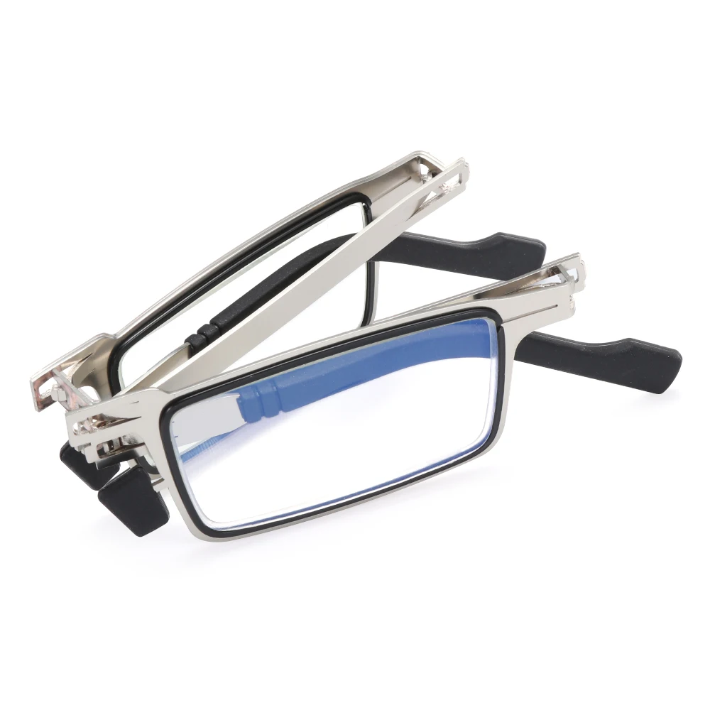 

Portable Foldable Reading Glasses Presbyopia Eyeglasses with Case Anti UV400/Anti Eyestrain Readers Glasses for Women Men