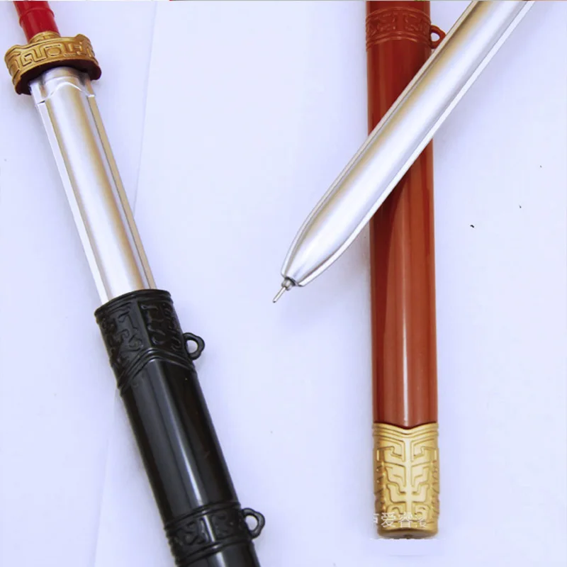 1 шт. 3d ручка для оружия креативные Пластиковые Гелевые Ручки с мечом детей