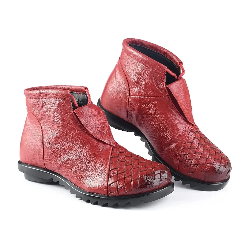 

Женские ботильоны из 2021 натуральной кожи, большие размеры 41