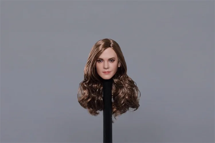 1/6 Scale The Magic Lady Emma Charlotte Duerre Watson Head Model Beauty Female Sculpt Carving for 12'' Action Figure | Игрушки и