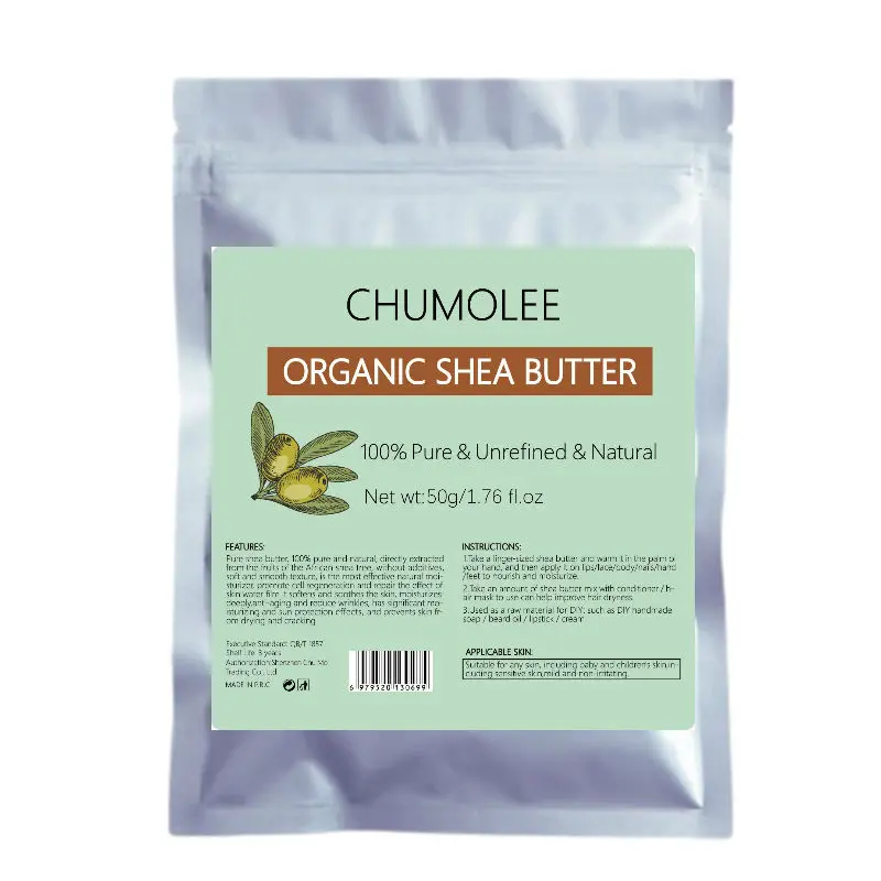 

Натуральное органическое нерафинированное масло ши Chumolee, 100 г, восстанавливающие растяжки для беременных, масло для тела, питательное средс...