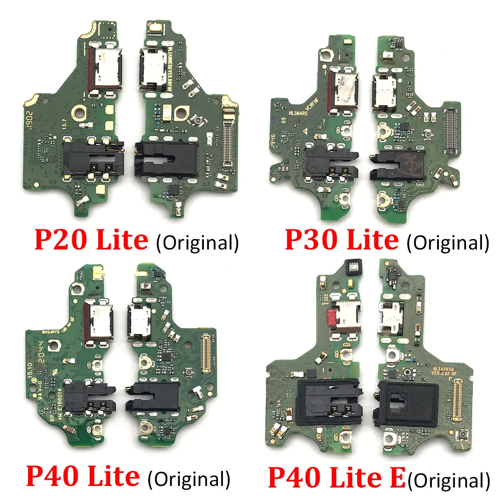 100% оригинальное зарядное устройство с USB разъемом зарядный порт для Huawei P9 P10 P20 P30