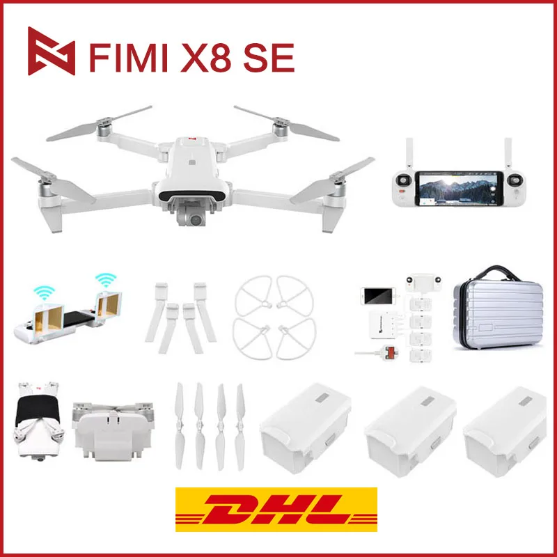 FIMI X8 SE Камера Дрон x8se для гоночного дрона радиоуправляемого вертолета 5 км с видом