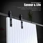 Набор направляющих для раздвижных дверей, 200 см, HWC