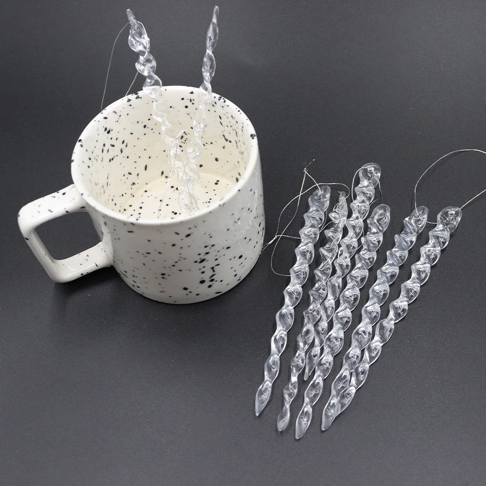 12 шт. Новогодняя подвеска в виде мороженого