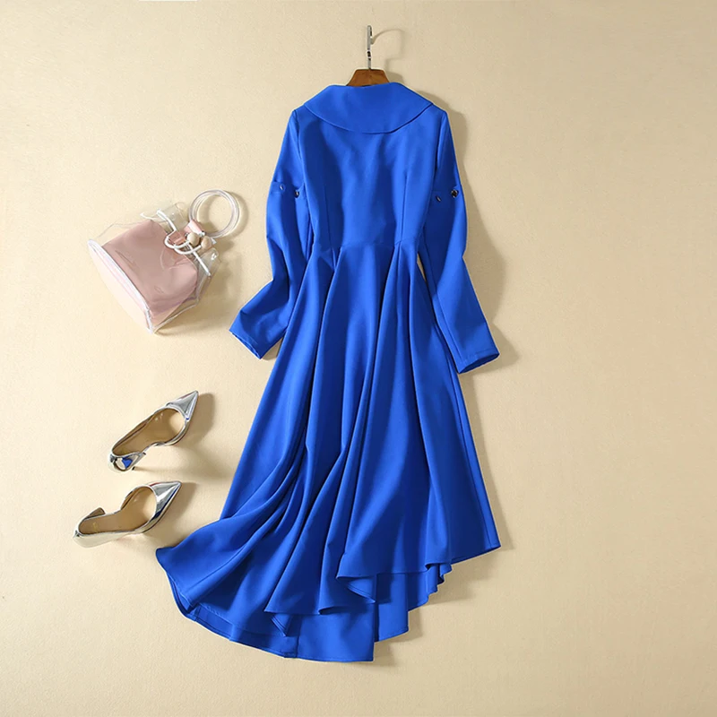 Высокое качество новейшая мода 2019 дизайнерское подиумное макси платье женское с