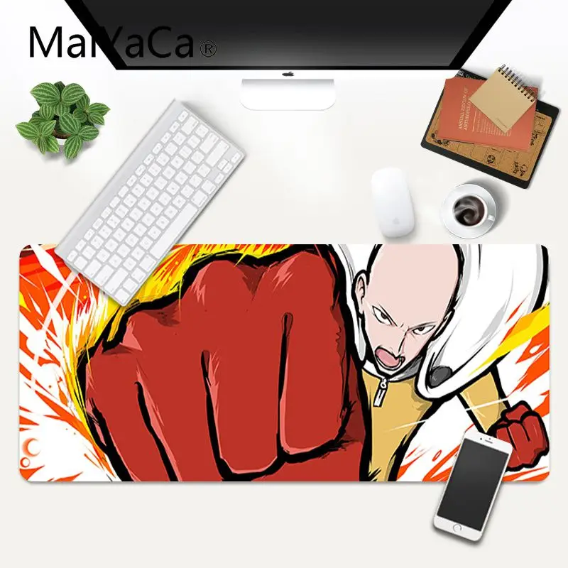 

MaiYaCa Funny One Punc Office Mice Gamer Soft Mouse Pad Gaming Mouse Mat xl xxl 800x300mm for Lol world of warcraft