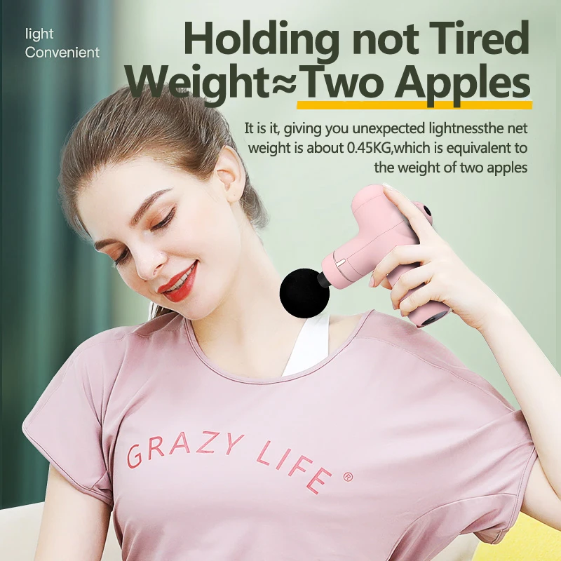 

Massage Gun Professional Deep Muscle Massager Pain Relief Body Relaxation Facial Gun Sports and Yoga Support Equipment