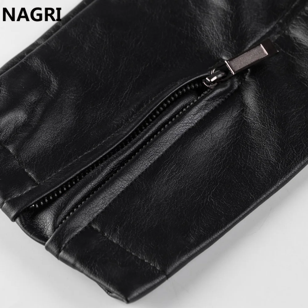 Мужская кожаная куртка куртка-пилота в стиле милитари из искусственной кожи для