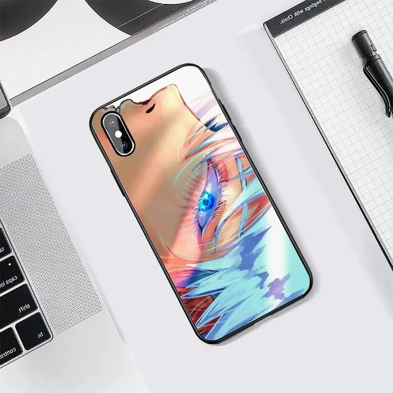 

jujutsu kais Phone Case Tempered glass For iphone 7 8 plus X XS XR 11 12 PRO MAX Samsung S7 edge S8 S9 S10 e plus note8 9 10 pro