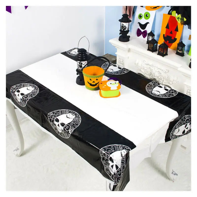 120*180 см Хэллоуин Тыква печатных водонепроницаемый Скатерть Коврик вечерние
