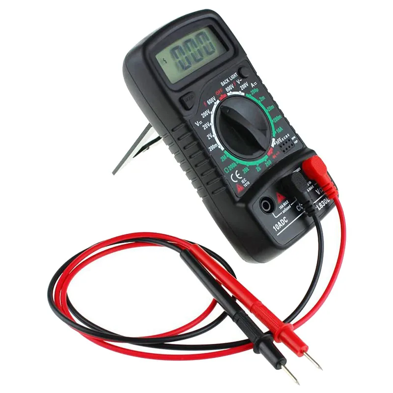 

Promotion! XL830L Digital Multimeter Meter Testers Automotive Electrical Transistor Peak Tester Meter Capacitance Meter,Black
