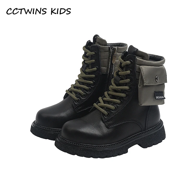 

Kids Boots 2021 Autumn Girls Chelsea Pocket Motorcycle Boot Boys Fashion Leather Children Shoes Classic Soft Thick Sole Platform