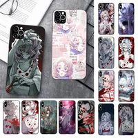 rui demon slayer kimetsu no yaiba anime phone case for iphone 13 11 12 pro xs max 8 7 6 6s plus x 5s se 2020 xr cover