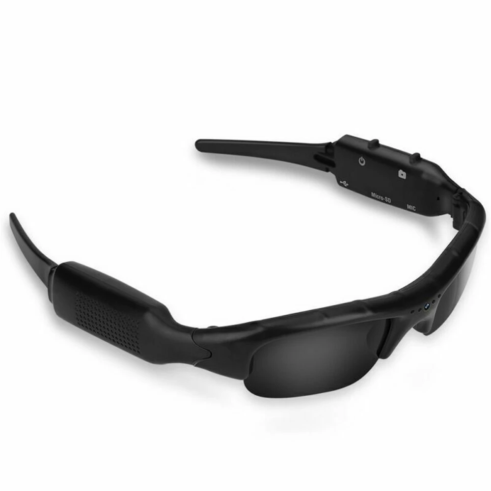 

Lightweight DVR Outdoor Sunglasses Camera TF Card MINI Audio Recorder DV Video Recorder Cycling Recorder Fashion Adult Glasses