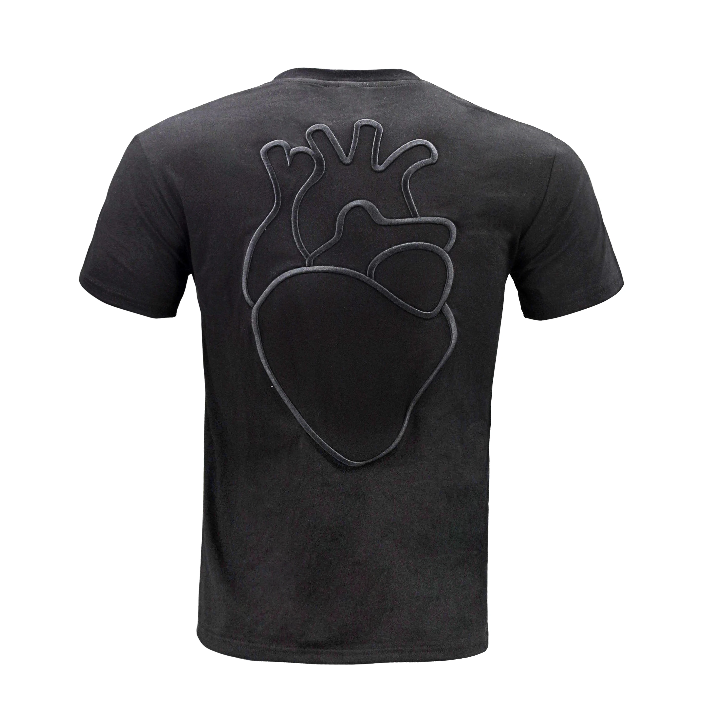 

Streetwear t shirt men summer casual cotton embroidery black 2021New cotton tshirt men cotton T-shirts Embroidery Black White