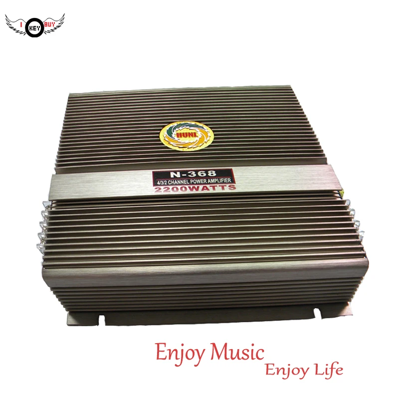 2 канальный автомобильный аудио усилитель высокой мощности 2200 Вт
