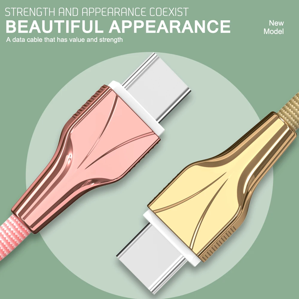 USB кабель Тип C зарядное устройство Шнур для передачи данных Samsung Xiaomi mi 9 10 Note 7 8 Huawei