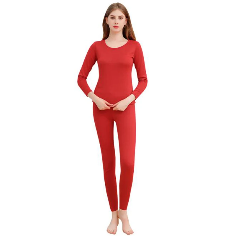 New Arrival Thick Velvet Warm Thermal Underwear Set Long Johns For Male Female Clothing Men Woman Winter Suit Wear | Женская одежда