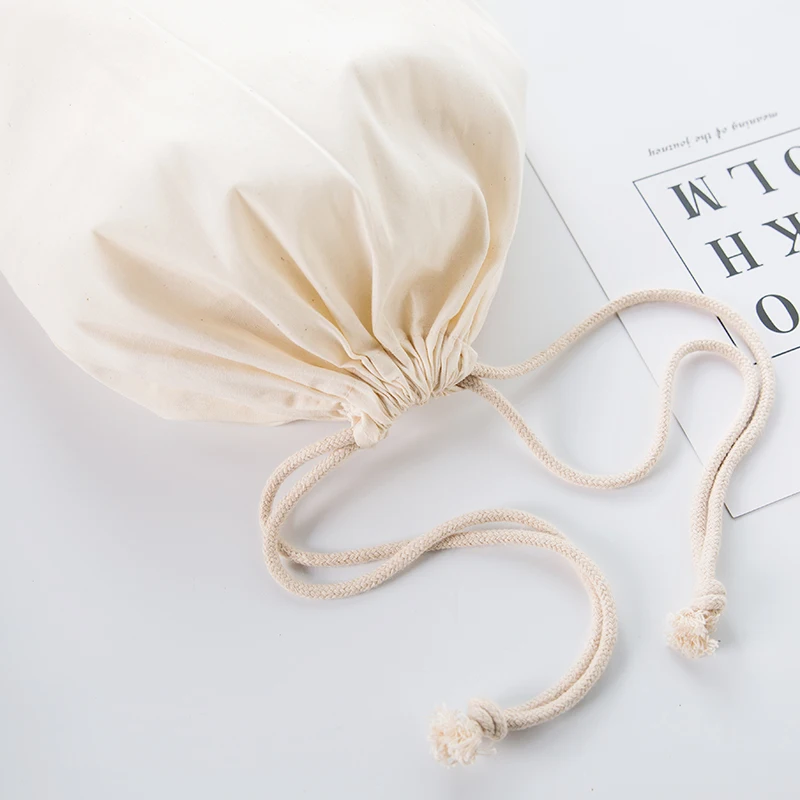 Пакет Drawstring многоразовые хозяйственные сумки холщовые сумки многоразовые хлопковые пакеты продуктовые хозяйственные сумки