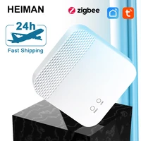 heiman smart home zigbee tuya gateway wifi control center hub intelligent linkage sensor and detector app remote alarm system