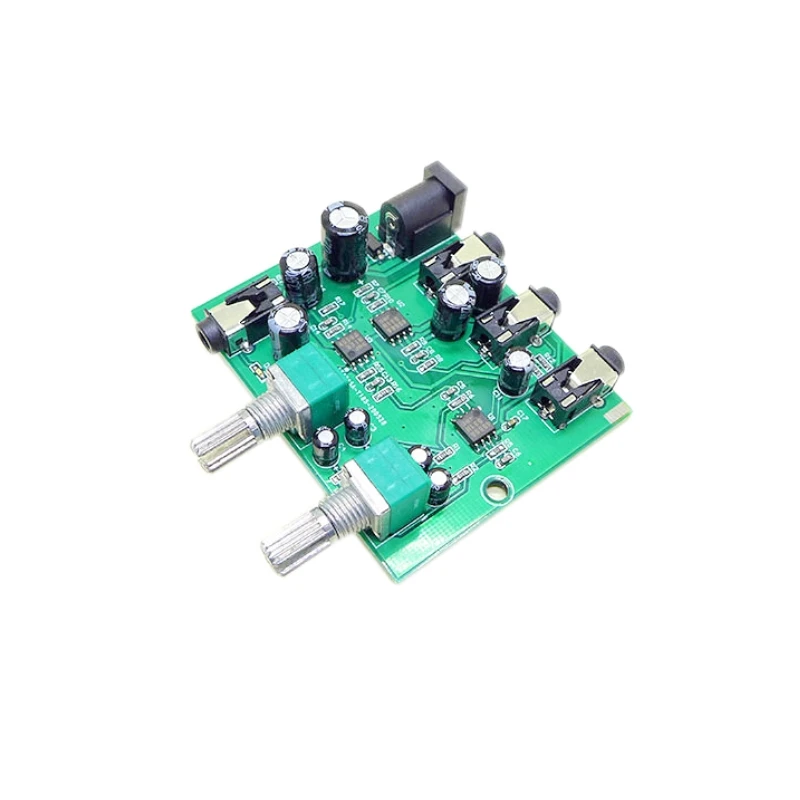 DC5-19V 2 входа выхода стерео микшер распределитель звука для наушников внешний