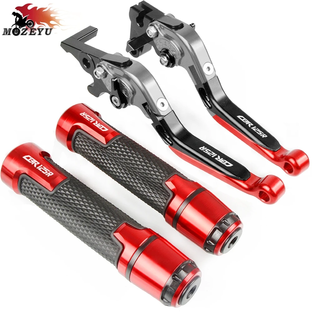 Для HONDA cbr CBR125R CBR 125R 2005 CNC Регулируемый рычаг тормоза сцепления и ручки руля 125r