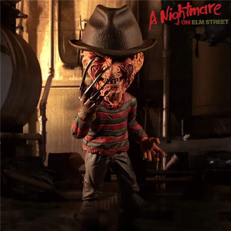 NECA Freddy Krueger кошмар на Elm Street 3 Q Ver. Подвижная фигурка ПВХ коллекционная игрушка