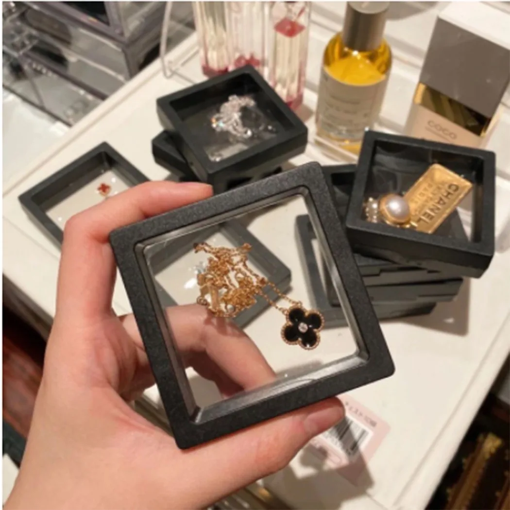 

Practical Jewelry Box Storage Boxes Suspended Transparent Anti-oxidation
