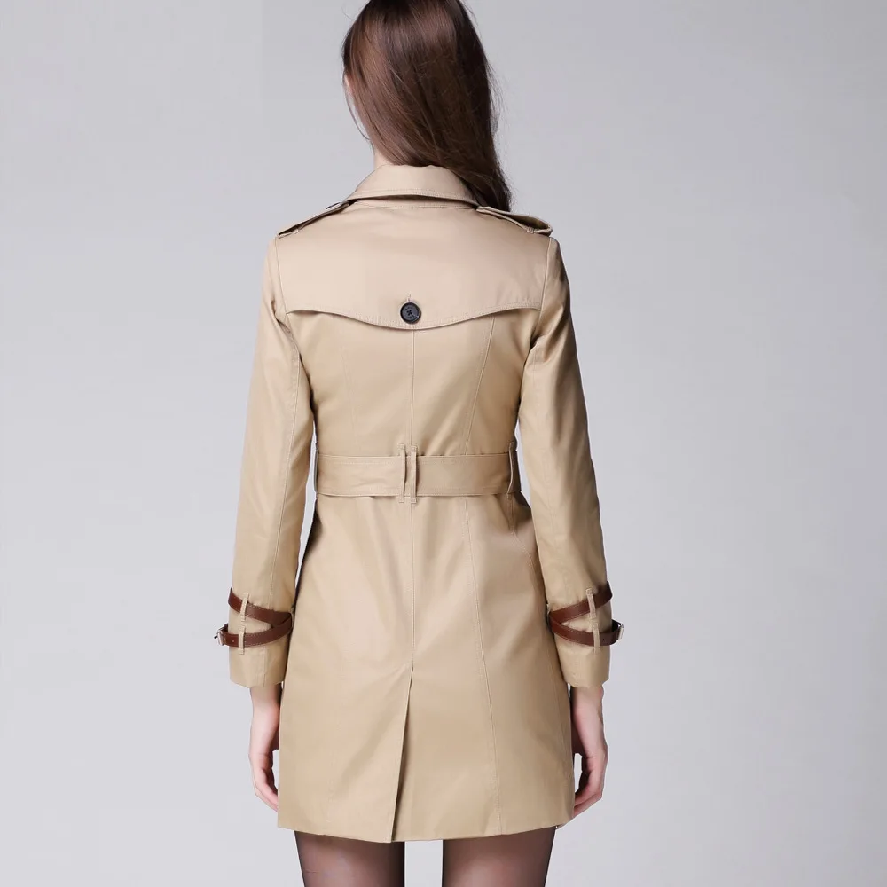 BURDULLY новинка 2019 весна-осень модный женский плащ клетчатая ветровка с длинным