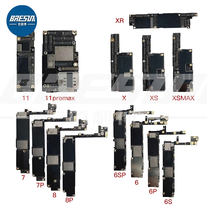 

Icloud Motherboard For iPhone11Promax 11Pro XSMAX XS XR X 8P 8G 7P 7G 6SP 6S 6P 6G On ID Lock Logic Board LCD Test Repair SKill