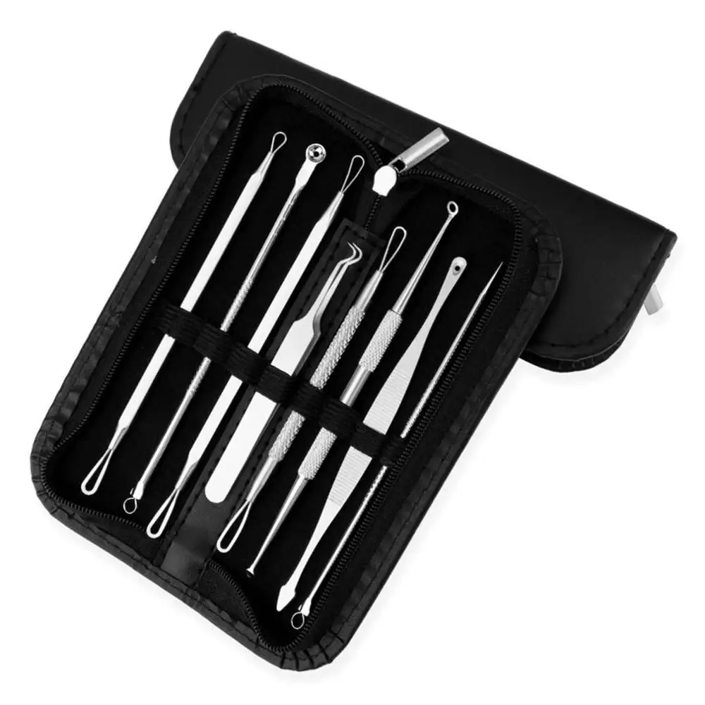 4/8 шт./компл. Угри Comedone акне прыщей инструмент для удаления угрей ложка