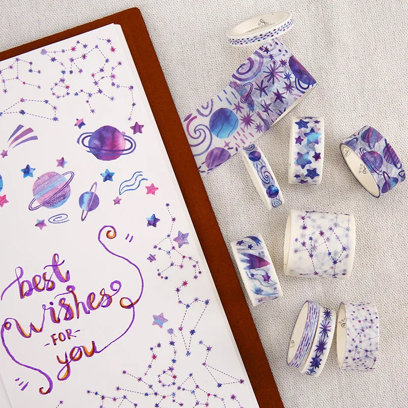 10 рулонов/Набор бумажных наклеек для скрапбукинга сказочные животные