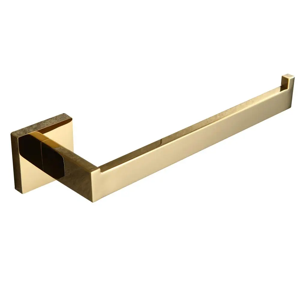 Золотой 304 нержавеющая сталь 4 шт. аксессуары для ванной комнаты Набор одно