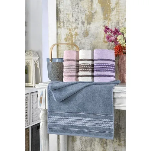 

Bemucci Bamboo 50x90 4'l Towel Set-Noble