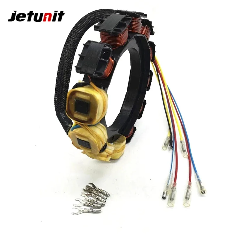 Подвесной Статор для Mercury 16Amp 1997-1999(120HP SportJet) 1997-2005(175HP SportJet)174-9873-16 18-5867 398-9873A1 398-9873A3 |