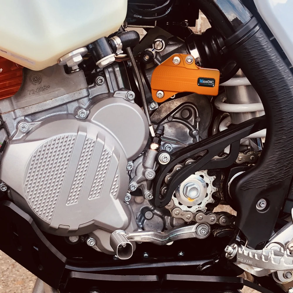 Защитная крышка для датчика NICECNC TPS KTM EXC XCW EXC250 EXC300 TPI шесть дней 2018 2021 XCW150 XCW250 XCW300