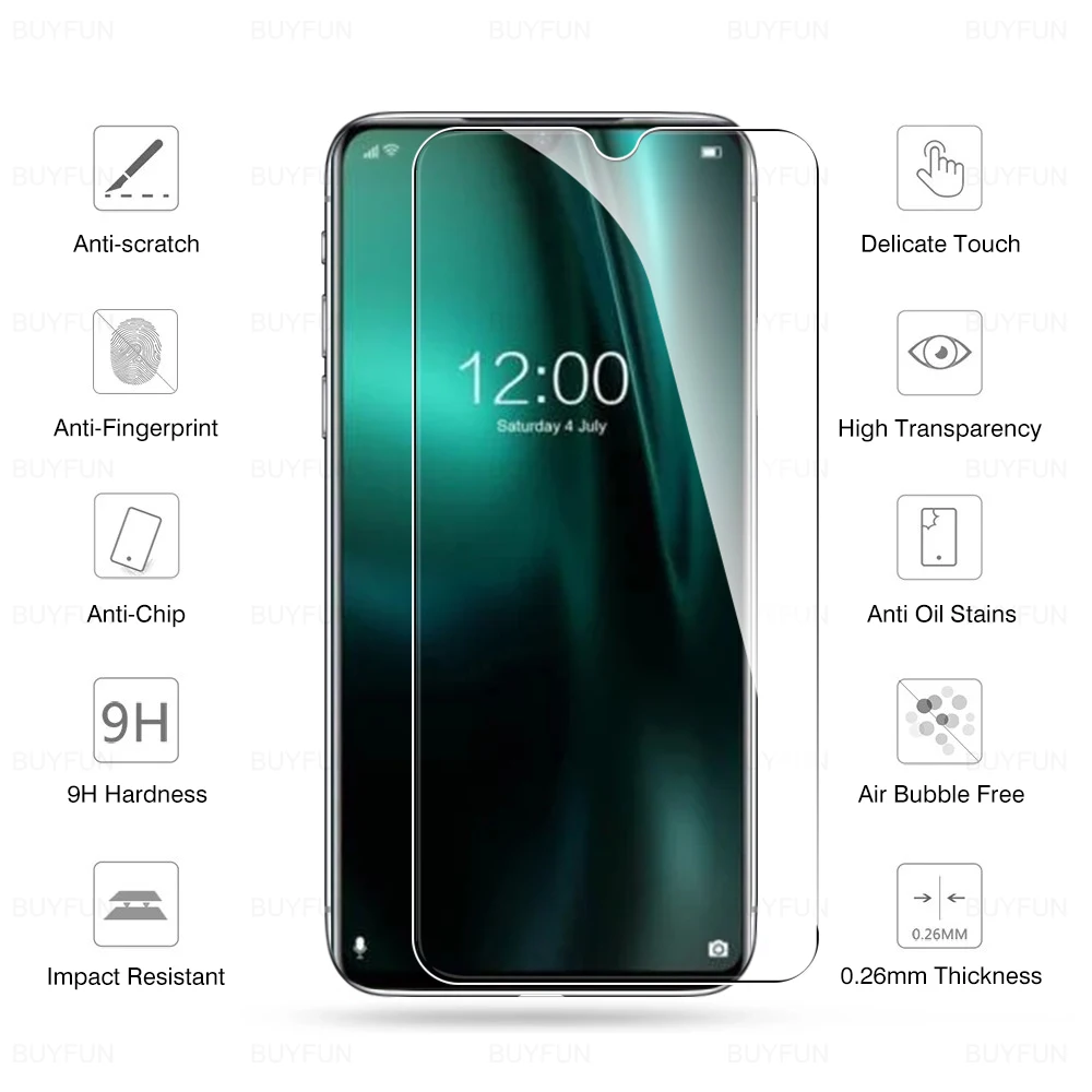 Защитное стекло с полным покрытием Для DooGee N20 Pro закаленное для DooGeeN20Pro N 20 MT6771V