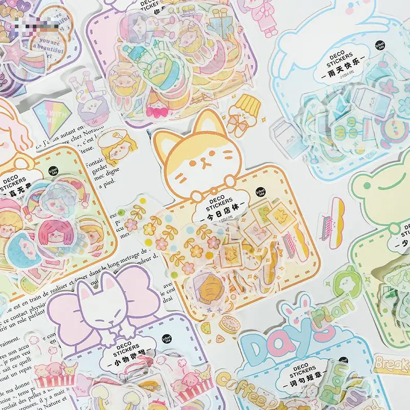 40 шт./пакет энергии девушка серии Стикеры s повседневную жизнь Скрап Бумага деко