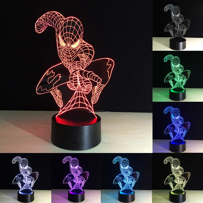 RGB 3d светильник для футбола, светодиодный настольный ночник с пультом дистанционного управления, RGB, 7 цветов, меняющийся внутренний ночник, иллюзионная лампа - Испускаемый цвет: RGB