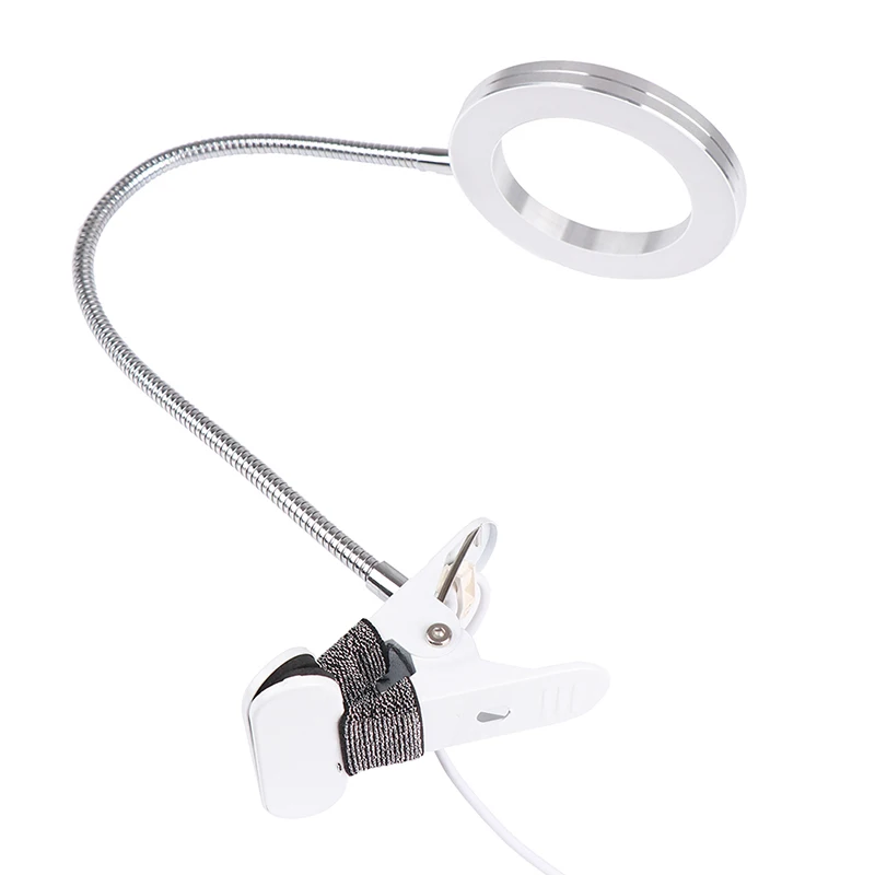 Микроблейдинг тату 8X лупа лампа для ногтевого дизайна USB холодсветильник