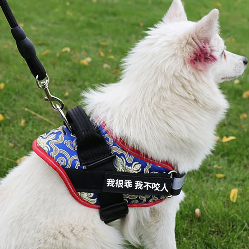 2019 поводок для собак дышащий нагрудный ремень щенков регулируемый ошейник