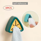 Вешалка для полотенец, на дверь, самоклеящаяся, держатель для ванной и кухни