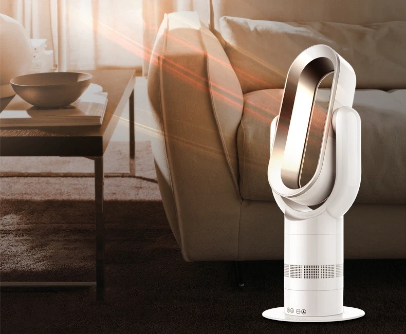 

Cold and warm fan Remote Control Bladeless Cooling Fan 220V Ultra-quiet Electric Fan Air Purifier Top Quality Appointment 1-9H