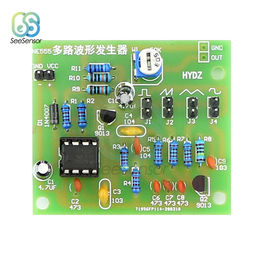 С источником питания от постоянного тока 6 12V NE555 импульсный генератор модуль