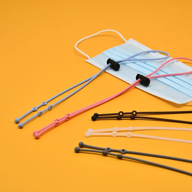 

1pcs Face Mask Elastic Band Mask Rope Rubber Band Tape Earloop Cord Round Ear Hanging Costura Sewing Accessories Dropship